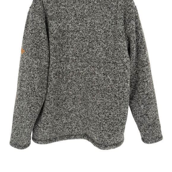 Orvis Brighton Black Sherpa Fleece Lined 1/4 Zip Pullover Sweater Men XL Outdoor - Picture 12 of 16